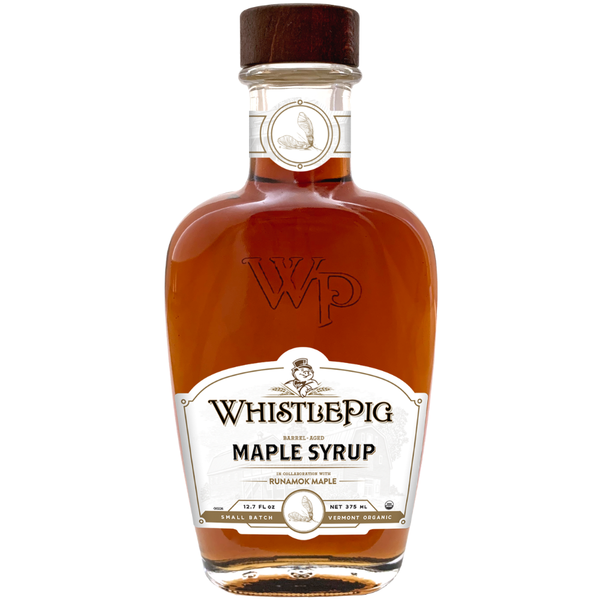 WhistlePig Rye Whiskey Barrel-Aged Maple Syrup - Runamok Maple