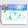 Sappy Bucket® Holiday Greeting Card Set - The Little Pressroom