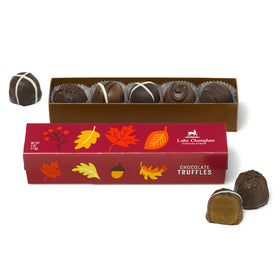 Autumn Truffles - 5 pc Box - Lake Champlain Chocolates