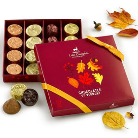 Autumn Chocolates of Vermont - 16 pc Box - Lake Champlain Chocolates