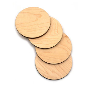 Maple Round Coasters - JK Adams