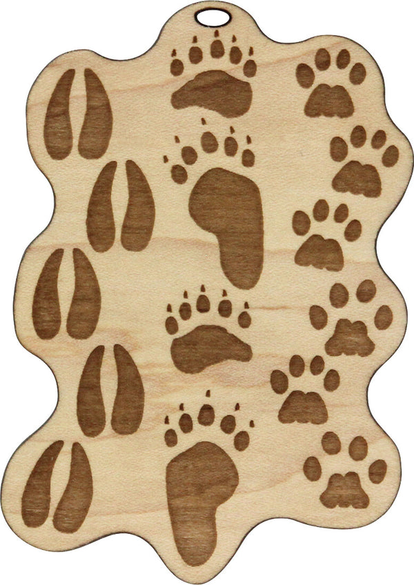 Ornaments - Natural Wood - Maple Landmark Woodcraft