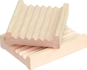 Soap Dish, 2 pk - Maple Landmark Woodcraft