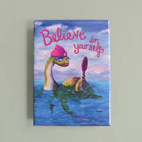Magnet - Believe In Yourself - Martha Hull's Cute and Deadly Art