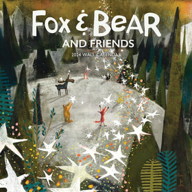 2024 Calendar - Fox & Bear - Ginger G. Art