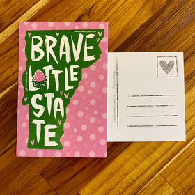 Post Card - Brave Little State - twinkletaters