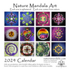 50% OFF at Checkout - 2024 Calendar - Nature Mandala Art