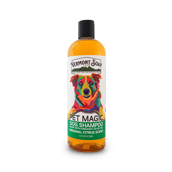 Pet Magic Dog Shampoo - Vermont Soap Organics