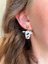 Cow Head Earrings - Hayden Handcraft