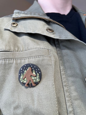 Sasquatch Pin - Hayden Handcraft