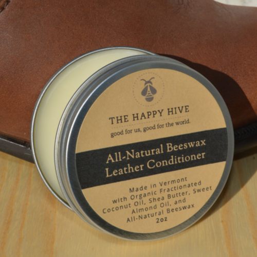 Beeswax Leather Conditioner - The Happy Hive Beeswax Leather Conditioner - The Happy Hive
