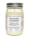 12 oz Jar Soy Candles - Wicked Clean Candles