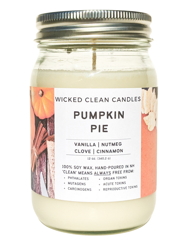 12 oz Jar Soy Candles - Wicked Clean Candles
