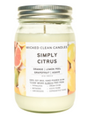 12 oz Jar Soy Candles - Wicked Clean Candles