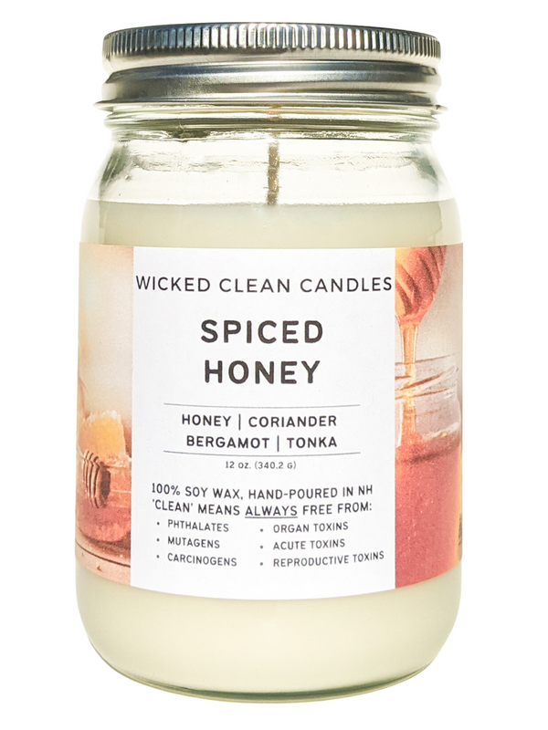 12 oz Jar Soy Candles - Wicked Clean Candles