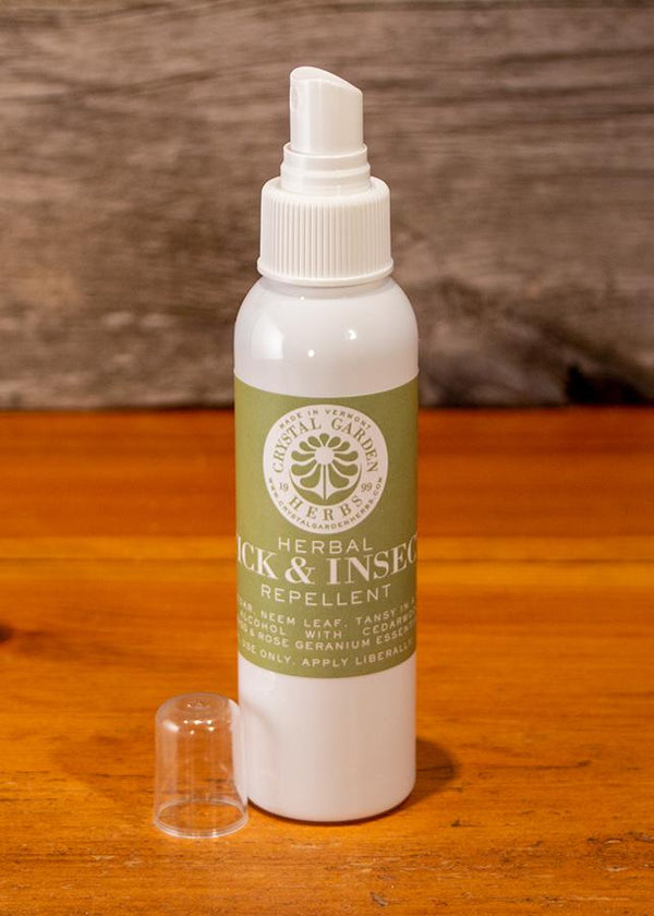 tick spray garden Herbal Tick & Insect Repellent - Crystal Garden Herbs