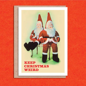 Humorous Tiny Holiday Cards - Colossal Sanders
