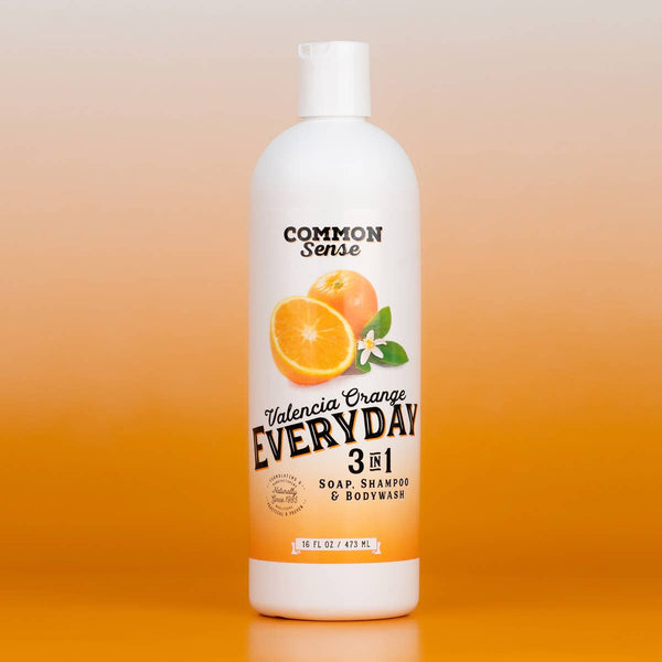 Everyday 3-in-1 Soap, Shampoo, and Wash - Common Sense Soap