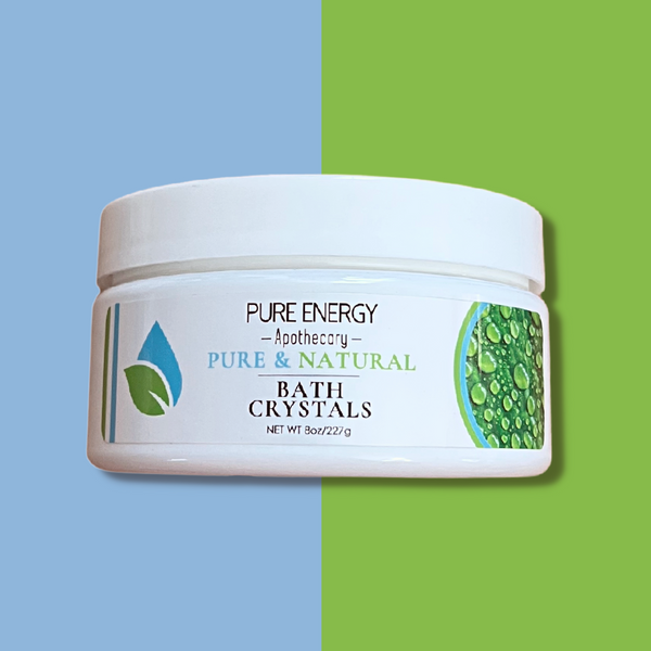 Bath Crystals - Pure & Natural, Unscented - Pure Energy Apothecary