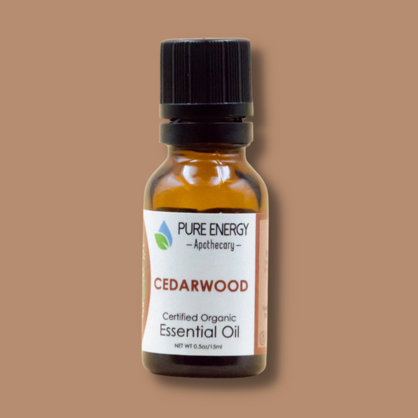 Essential Oil - Cedarwood 15ml (0.5oz) - Pure Energy Apothecary