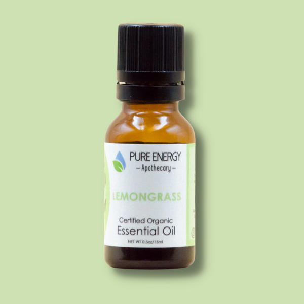 Essential Oil - Lemongrass 15ml (0.5oz) - Pure Energy Apothecary