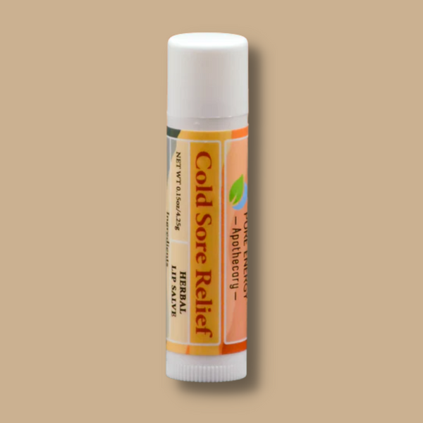 Cold Sore Relief - Lip Salve - Pure Energy Apothecary
