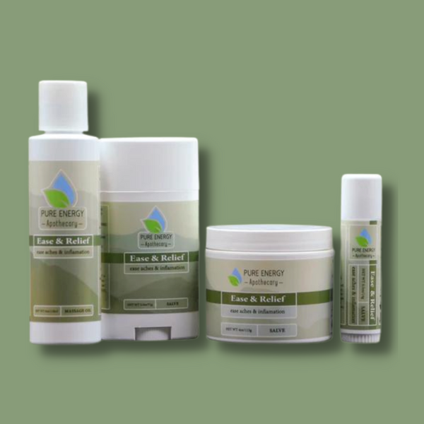 Ease and Relief Massage Oil - Pure Energy Apothecary