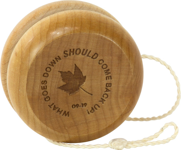 Wooden Yo-Yo - Maple Landmark Woodcraft