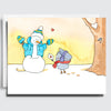 Sappy Bucket® Note Cards - Winter - The Little Pressroom