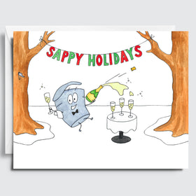 Sappy Bucket® Note Cards - The Holidays - The Little Pressroom
