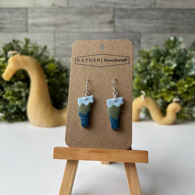 Earrings - Vermont Landscape Dangle - Hayden Handcraft