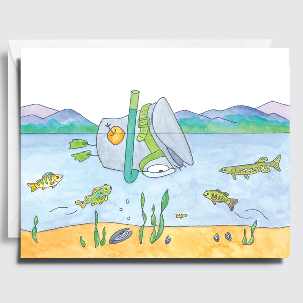 Sappy Bucket® Note Cards - Summer Fun - The Little Pressroom