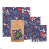 Sustainable Food Wrap - Assorted 3 pack - Botanical & Birds - Bee's Wrap