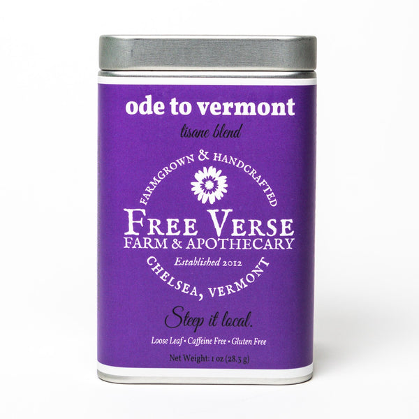 Ode To Vermont Tea - Free Verse Farm