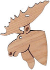 Ornaments - Natural Wood - Maple Landmark Woodcraft