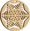 Ornament - Solace - Maple Landmark Woodcraft
