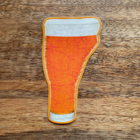 Decal - Vermont Shaped Beer - Colossal Sanders