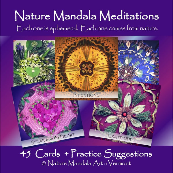 Mandala Meditation Deck - Nature Mandala Art