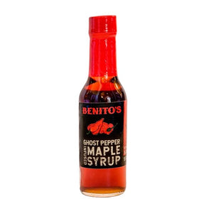 Hot Pepper Infused Maple Syrup - Benito's Hot Sauce