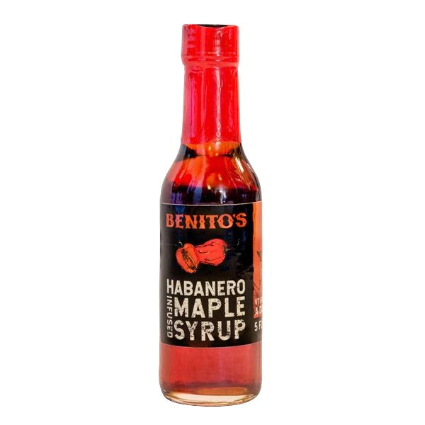 Hot Pepper Infused Maple Syrup - Benito's Hot Sauce