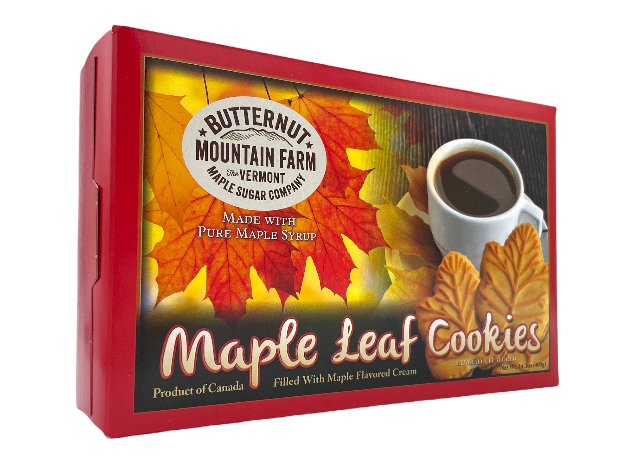 Maple Leaf Cookies - Butternut Mountain Farm | Vermont's Own Gifts